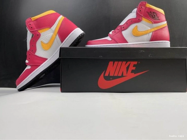 Rep Husky Fusion Air OGLight 1 Jordan Red High 555088-603 0714